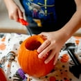 thumbnail image 3 of Pumpkin Masters Plastic All in One Pumpkin Carving Kit, 12 Pieces, (Orange), 3 of 10