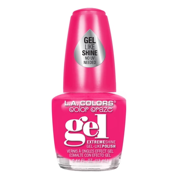 L.A. COLORS Gel-like Nail Polish, Awesome, 0.44 fl oz