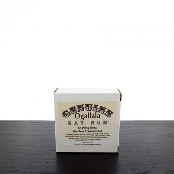 Ogallala Bay Rum and Sandalwood Shaving Soap