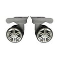 thumbnail image 5 of yotijay 2Pcs Luggage Wheels Suitcase Casters Double Row Wheels Replacement Swivels Wheel Light Gray, 5 of 9