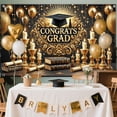 thumbnail image 4 of Danhjin Fond Polyester Félicitations Grad Backd Grad Backd Collation des Grades Décorations Backd Backdrop, 4 of 6
