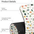 thumbnail image 4 of Yayeee Faucet Mat for Kitchen Sink 30" Diatomite Long Splash Guard Pad, Beige Vegetables Pattern, 4 of 7