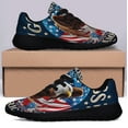 thumbnail image 3 of God Bless America Eagle Shoes Sneakers Black Size 9.5, 3 of 7