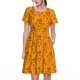 thumbnail image 1 of Disketp Fall Cute Simple Scarecrow para Vestido de Manga Corta para Mujeres, Vestidos de Verano para Mujeres, Casual y Holgado para la Playa, 1 of 6