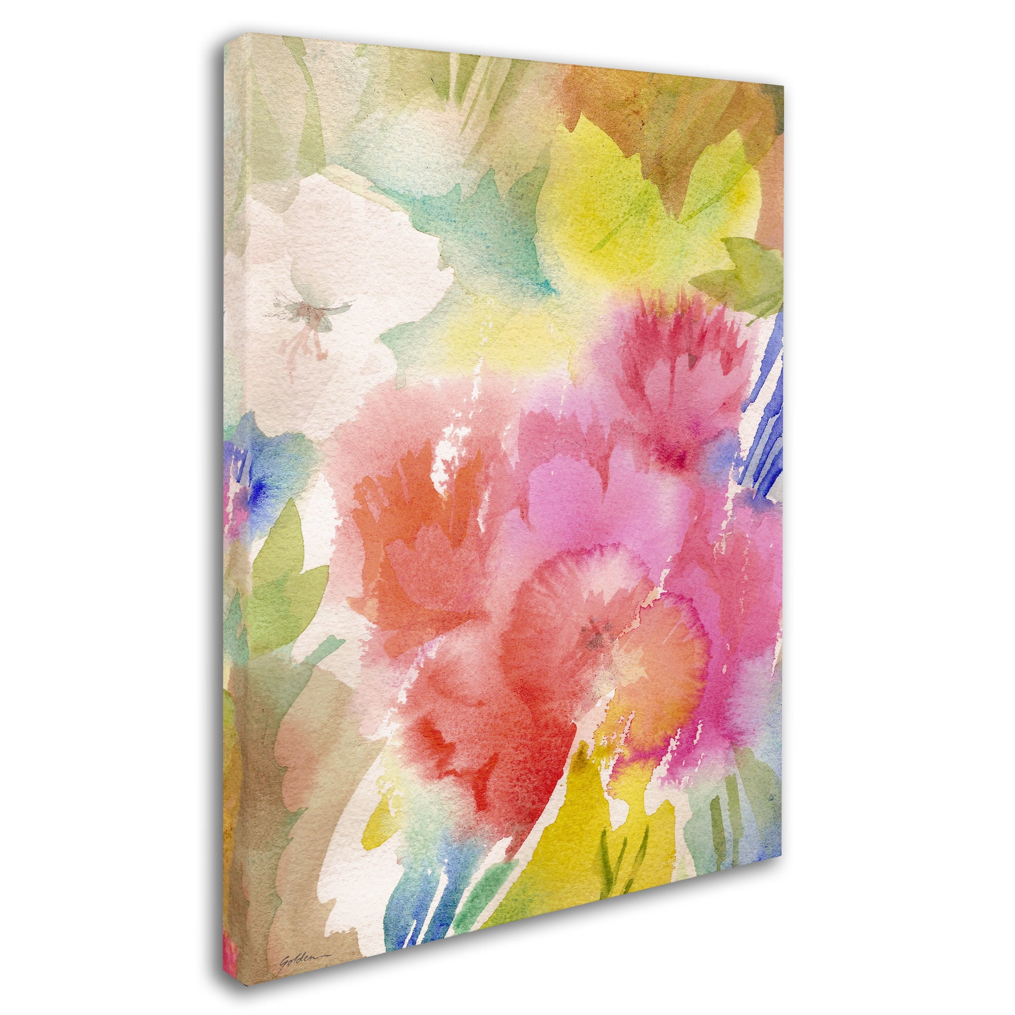 Trademark Fine Art "Sonoma Garden" Canvas Art by Sheila Golden