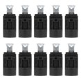 thumbnail image 1 of 10 piezas E14 portalámparas de plástico para candelabros, accesorios de iluminación, base para lámparas de vela, 1 of 5