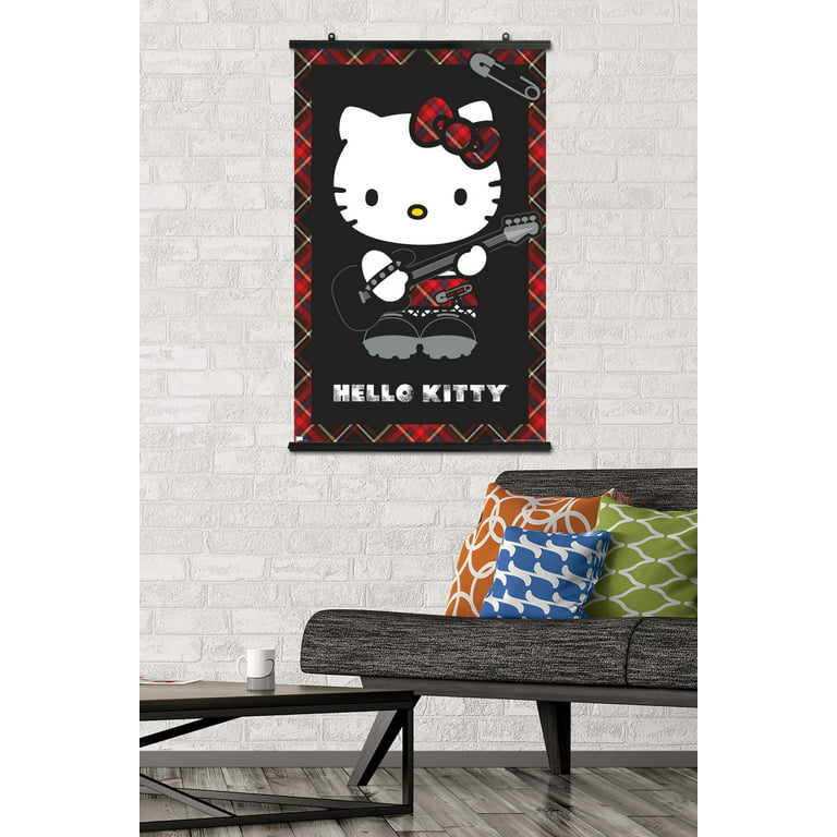 Hello Kitty - Punk Wall Poster, 22.375 x 34