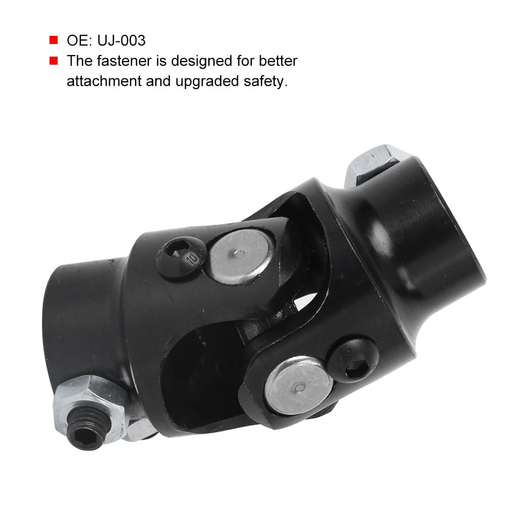 16" Polished Steering Shaft Black 3/4"-36 Spline X 3/4" DD x 3/4" DD U Joints 16" Polished Steering Shaft Black 3/4"-36 Spline X 3/4" DD x 3/4" DD U Joints