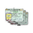 thumbnail image 2 of PSD Hanging Air Freshener Sponge Bob Square Pants Driver's License 3 pack with New Car Scent., 2 of 5