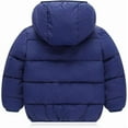 thumbnail image 5 of Baby Boys Girls Winter Coats, Thick Hooded Down Kids Infants Toddlers Winter Warm Jacket Outerwear for 2-7 Years, 5 of 5