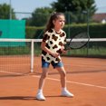 thumbnail image 6 of Smupbvky Toddler Boys Girls Cow Print T Shirt Short Sleeve Crew Neck Tops Casual Soft Cute Summer Tee Loose Fit (4-5 Years, Multicolor), 6 of 7