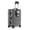 Gray-20in, variant on 28" Hardside Large Checked Luggage, Zipperless Aluminum Frame Suitcase,Hardshell Suitcase With Four Multi-directional Wheels, Scratch-Resistant Shell,TSA Lock, Charger Port