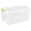 Sterilite 16-Gallon (64-Quart) Latch Storage Box, Set of 6