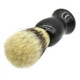 thumbnail image 4 of Brosse à Barbe en Bois de Sanglier Doux Outil de Rasage pour Hommes Kit de Peigne à Moustache Support de Rasage, 4 of 8