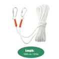thumbnail image 2 of KONTONTY 1Pack Braided Nylon Rope for Outdoor Safety Auxiliary Use in General Users Garden Gathering, 2 of 8