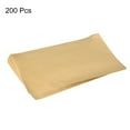 thumbnail image 3 of Uxcell Parchment Paper Sheets, 200pcs Non Stick Baking Paper, Air Fryer Paper for Baking/Cooking/Steaming Basket Brown, 3 of 5