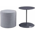 thumbnail image 3 of Scott Living Transitional Grey Accent Table and Ottoman, 3 of 3