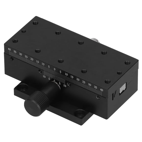 Plataforma ajustable manual Ejes X Etapa de recorte deslizante Herramientas de hardware 40 x 90 mm HG-A90