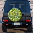 thumbnail image 3 of Kdxio Watercolor Kiwi Fruits Summer for Tire Cover Wheel Protectors Tyre Covers Weatherproof Wheel Covers Universal Fit for Trailer Rv SUV Truck Camper Travel Trailers 16 inch, 3 of 8