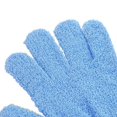 thumbnail image 2 of Toystoory Bath Glove Exfoliating Body Bathroom Shower Spa Leg Exfoliator Gloves Scrub Soft Skin Portable Clean Scrubber Massage Juegos de accesorios de baño Azul NO3 Toystoory JJ16258-03, 2 of 6