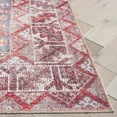 thumbnail image 5 of SAFAVIEH Vintage Serapi Tessan Medallion Machine Washable Area Rug, Red/Blue, 9' x 12', 5 of 12