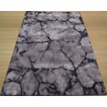 thumbnail image 3 of EORC KA109GY 4 x 6 ft. Tie-Dye Grey Handmade Wool Grey Dip Dyed Rug, 3 of 3