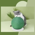 thumbnail image 3 of Rascador Para Gatos, Cactus Verde, Sisal Natural, Tablero Para Rascar Gatos, Pelota De Juguete Interactiva, Torre De Actividades Para Gatos, Base Estable Para Gatos, Gatitos Y Mascotas Sweethay PT001411-01, 3 of 6