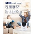 thumbnail image 3 of Cámara de seguridad interior MUBVIEW 2K para mascotas con aplicación, 3 of 3