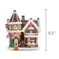 Christmas Village Lightup Gingerbread Toy Shop, Multicolor,10", 3