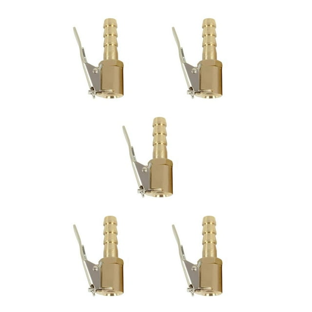 Maytalsory Buse de Gonflage de Pneu Gonflable 8mm Adaptateur Robuste Résistant à l'Usure pour Moto Cyclisme 0.6 cm 5Set