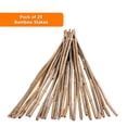 thumbnail image 5 of Backyard X-Scapes 48" Plant Support Bamboo Garden Stakes Natural (25 Pieces), 5 of 7