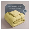 thumbnail image 4 of Edredón Queen Size Acolchado Reversible Esquimal Relleno Down, Compatible Con Funda Duvet Amarillo, 4 of 7