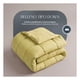 thumbnail image 4 of Edredón Matrimonial Acolchado Reversible Esquimal Relleno Down, Compatible Con Funda Duvet Amarillo, 4 of 7