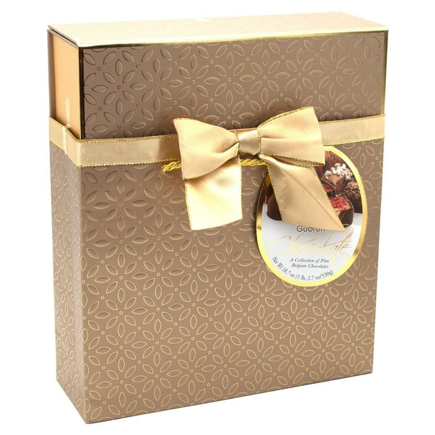Gudrun Belgian Chocolate Box In Gift Bag 18.3 oz