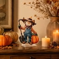 thumbnail image 6 of 2026 New Halloween Decor Cat Spooky Statue, 2D Portable Key Coin Pouch Home Accessory, Xmas Indoor Halloween Home Fall Ornaments for Porch and Indoor Home Office Desk Decor, 6 of 6