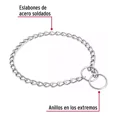 thumbnail image 4 of Collar De Cadena Castigo Para Perro Adiestramiento Acero, 4 of 8
