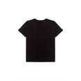 thumbnail image 2 of Colorful Giraffe Print, Short Sleeve Crew Neck T-shirt, Casual Top for Spring & Summer, Women's Clothing Tee Tee For Adult, Men, Women, Teen, Teenager, Adolescent, Youth, 2 of 4