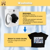 TransOurDream Printable Heat Transfer Vinyl Paper for Dark Fabrics, 8 ...