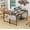 Rustic Brown, variant on 32" Computer Desk with Charging Station & Storage Bag, Study & Gaming Desk with Metal Frame for Small Spaces,White