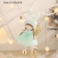 thumbnail image 1 of Colgante de muñeco de elfo y Ángel de Navidad, decoraciones para árbol de Navidad, regalo de Año Nuevo 2023, adornos de Navidad para el hogar, 2024, 1 of 5