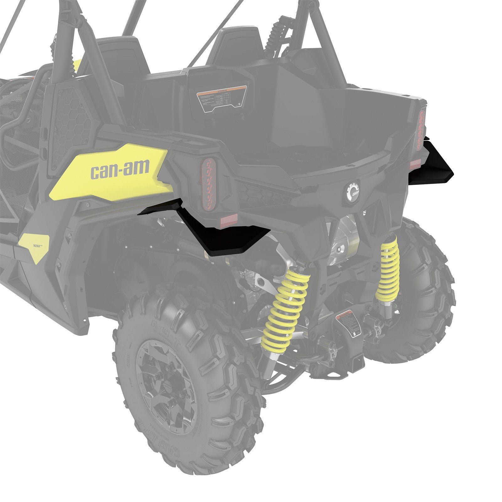CanAm New OEM Fender Flare Rear Extensions Maverick Trail Sport Max