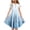 Light Blue, variant on Ovbmpzd Flutter Sleeve Big Girls Dresses Gradient Green Dresses Comfy A-Line Casual Dresses,13 Years