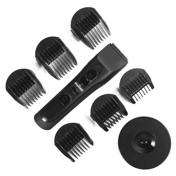 Recortadora de barba Live Bearded MT-1, recargable con cuchilla de cerámica de 240 minutos de funcionamiento, silenciosa y 28 longitudes de corte combinadas para hombres