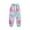 Multicolor, variant on EnJoCho Fashion Colorful Pants for Little Girls Toddler Baby Kids Girls Boys Tie Dyed Print Pants Casual Trouser Clothes