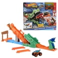 thumbnail image 1 of Pista de Juguete Mattel Hot Wheels Pista Monster Trucks Derriba al Cocodrilo, 1 of 6