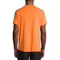 thumbnail image 6 of Athletic Works Mens Tri Blend Active Tee, up to 5XL, 6 of 6