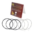 thumbnail image 2 of IRIN 6 Pcs Classical Guitar String Set Black Nylon Core Silver-Plated Copper Wound 1st-6th, 2 of 8