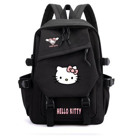 Hello Kitty cartoon cat KT backpack female new cute niche backpack female junior high school high school student printed schoolbag