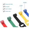 thumbnail image 3 of 20Pcs 15/20CM Cable Ties Reusable Hook And Loop Cord Organizer Wire Ties Microfiber Cloth Cable Management Straps Organizer 150mm Red 20PCS Width 12mm, 3 of 6