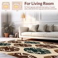 thumbnail image 2 of ODIKA 8' x 10' Machine Washable Non-Slip Area Rug, Tribal Medallion High Traffic Rug, Beige, 295728, 2 of 7